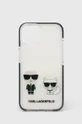 λευκό Θήκη κινητού Karl Lagerfeld iPhone 13 6,1'' Unisex