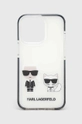 bijela Etui za telefon Karl Lagerfeld iPhone 13 Pro / 13 6,1