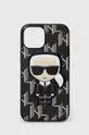 fekete Karl Lagerfeld telefon tok iPhone 13 mini 5,4'' Uniszex
