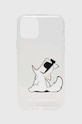 Karl Lagerfeld etui na telefon iPhone 11 Pro na telefon transparentny KLHCN58CFNRC