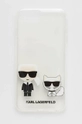 transparentna Etui za telefon Karl Lagerfeld iPhone 7 Plus/8 Plus Unisex