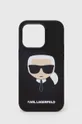 μαύρο Θήκη κινητού Karl Lagerfeld iPhone 14 Pro 6,1'' Unisex