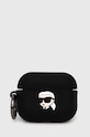 Θήκη για airpods Karl Lagerfeld AirPods Pro 2 coverAirPods Pro 2 μαύρο KLAP2RUNIKK