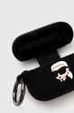 Чохол для airpods Karl Lagerfeld AirPods Pro 2 cover KLAP2RUNIKK чорний AA00