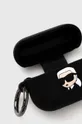 Etui za airpods Karl Lagerfeld airpods Pro 2 cover crna