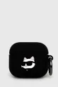 čierna Puzdro na airpods Karl Lagerfeld AirPods 3 cover Unisex