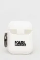 Karl Lagerfeld airpod tartó AirPods 1/2 cover fehér