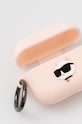 Karl Lagerfeld carcasa airpod AirPods Pro 2 cover KLAP2RUNCHP roz AA00