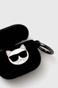 Karl Lagerfeld airpods tartó AirPods 3 cover fekete