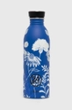 голубой Термобутылка 24bottles Azure Gardens 500 ml Unisex