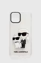 прозрачный Чехол на телефон Karl Lagerfeld iPhone 12/12 Pro 6,1