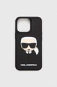 Чохол на телефон Karl Lagerfeld iPhone 13 Pro / 13 6,1" для телефону чорний KLHCP13LKH3DBK