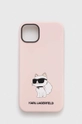 roza Etui za telefon Karl Lagerfeld iPhone 14 Plus 6,7