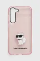ροζ Θήκη κινητού Karl Lagerfeld S23 + S916 Unisex