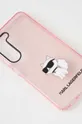 Чехол на телефон Karl Lagerfeld Samsung Galaxy S23 розовый