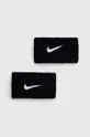czarny Nike opaski na nadgarstek 2-pack Unisex
