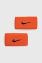 pomarańczowy Nike opaski na nadgarstek 2-pack Unisex