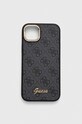 Чехол на телефон Guess iPhone 14 Plus 6,7" для телефона чёрный GUHCP14MHG4SHK