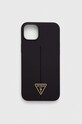Θήκη κινητού Guess iPhone 14 Plus 6,7" για τηλέφωνο μαύρο GUHCP14MSLTGK