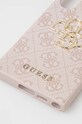 Чохол на телефон Guess Samsung Galaxy S23 Ultra GUHCS23L4GMGPI рожевий AA00