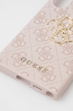 Obal na telefon Guess Samsung Galaxy S23 Ultra GUHCS23L4GMGPI růžová AA00
