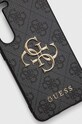 Etui za telefon Guess Samsung Galaxy S23 GUHCS23S4GMGGR siva AA00
