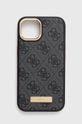 nero Guess custodia per telefono iPhone 14 6,1