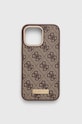 Guess etui na telefon iPhone 14 Pro Max 6,7" na telefon brązowy GUHMP14XU4GPRW