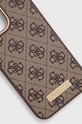 Guess etui na telefon iPhone 14 Pro Max 6,7" GUHMP14XU4GPRW brązowy AA00
