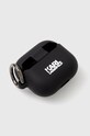 Karl Lagerfeld airpods tartó AirPods 3 cover KLACA3SILKCK fekete AA00