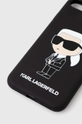 Θήκη κινητού Karl Lagerfeld iPhone 7/ 8/ SE 2020/ SE 2023 μαύρο