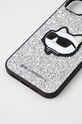 Etui za telefon Karl Lagerfeld iPhone 14 Plus 6,7" KLHCP14MG2CPS srebrna AA00