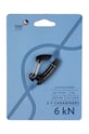 Карабіни для кріплення гамака Ticket to The Moon 6kN 2-pack TMBINER06 чорний AA00