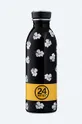 czarny 24bottles butelka Urban Bottle 500ml Bloom Box Unisex