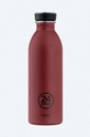 czerwony 24bottles butelka Urban Bottle 500ml Country Red Unisex