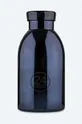 czarny 24bottles butelka termiczna Clima 330 Black Radiance Unisex