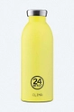 żółty 24bottles butelka termiczna Clima 500 Citrus Unisex