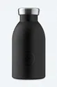 czarny 24bottles butelka termiczna Clima 330 Tuxedo Black Unisex