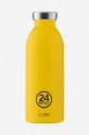 żółty 24bottles butelka termiczna Clima 500 Taxi Yellow Unisex