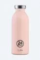 рожевий Термічна пляшка 24bottles Unisex