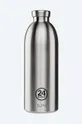 срібний Термічна пляшка 24bottles Unisex