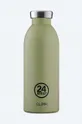зелений Термічна пляшка 24bottles Unisex