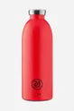 красный Термобутылка 24bottles Unisex