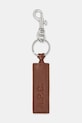 A.P.C. brelok Porte-clefs brązowy PXAWV.H63108