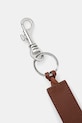 A.P.C. brelok Porte-clefs PXAWV.H63108 brązowy SS25