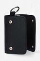 A.P.C. leather key case Hiro PXBLH.H63475 black