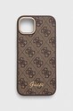 Puzdro na mobil Guess iPhone 14 Plus 6,7" na mobil hnedá GUHCP14MHG4SHW