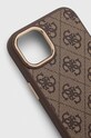 Puzdro na mobil Guess iPhone 14 Plus 6,7" GUHCP14MHG4SHW hnedá AA00
