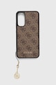 Guess etui na telefon Samsung Galaxy A34 A34 5G A346 na telefon brązowy GUHCSA34GF4GBR