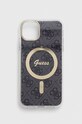 Guess telefon tok iPhone 11 6.1" telefonhoz szürke GUHMN61H4STK